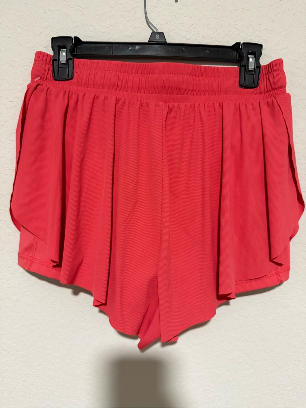 NWOT JoyLab Coral-Red Layered Athletic Skort Shorts - Picture 6 of 7